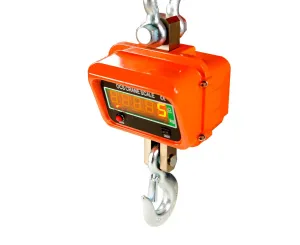 3 Tonne LED Crane Scale, Remote Control, Rechargeable Battery