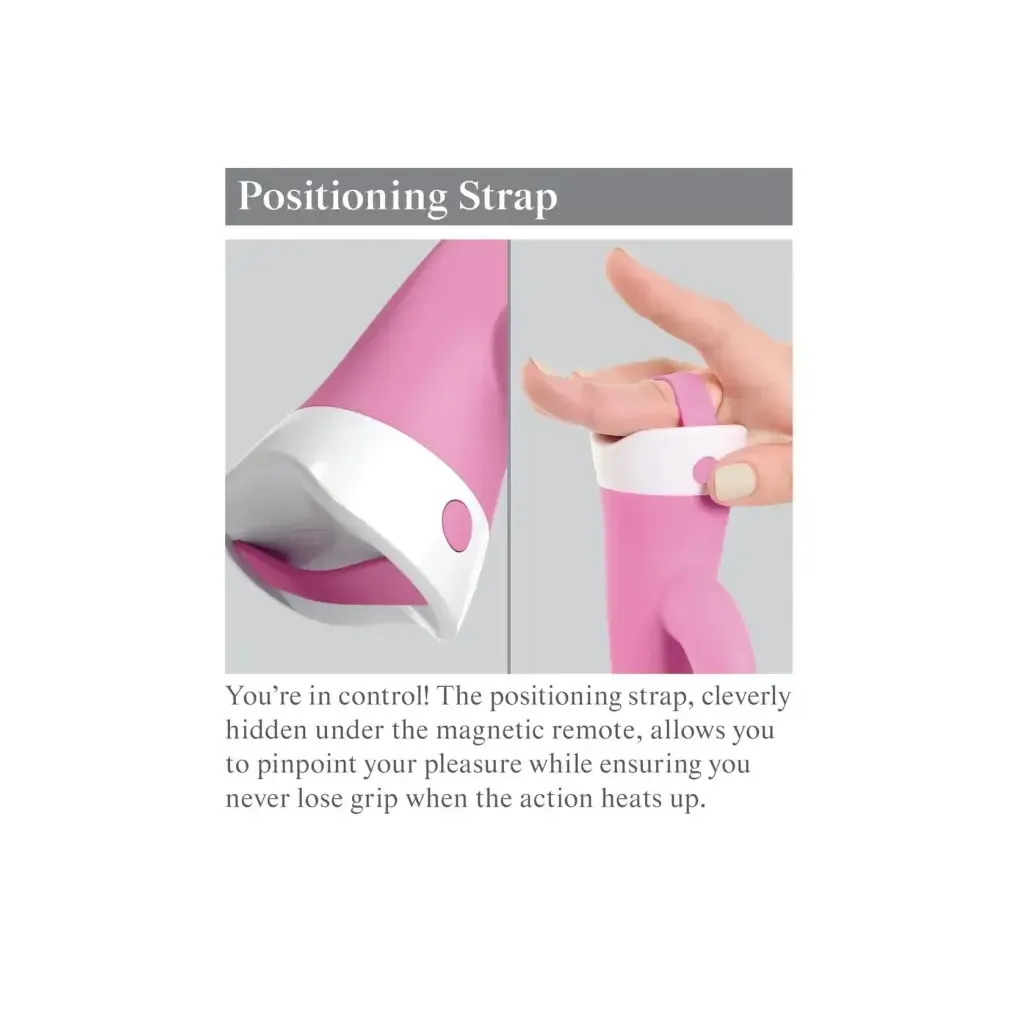 3Some Wall Banger Rabbit Rechargeable Remote-Controlled Silicone Vibrator With Suction Cup