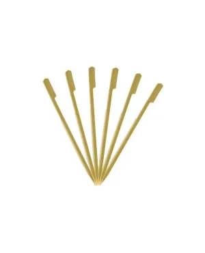 7.1" Bamboo Paddle Pick Skewer - 1,000/box