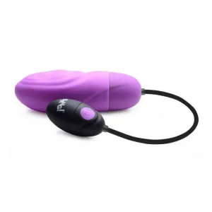 7X Pulsing Rechargeable Bullet- Purple