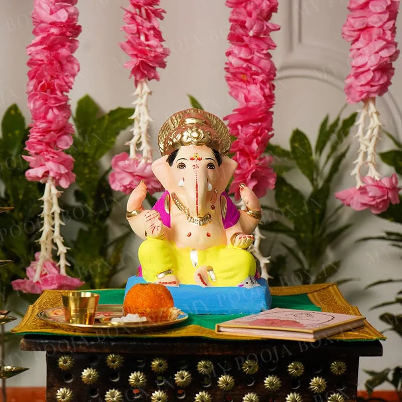 8INCH Eco-Friendly Eshanputra Ganesh | Plant-A-Ganesha