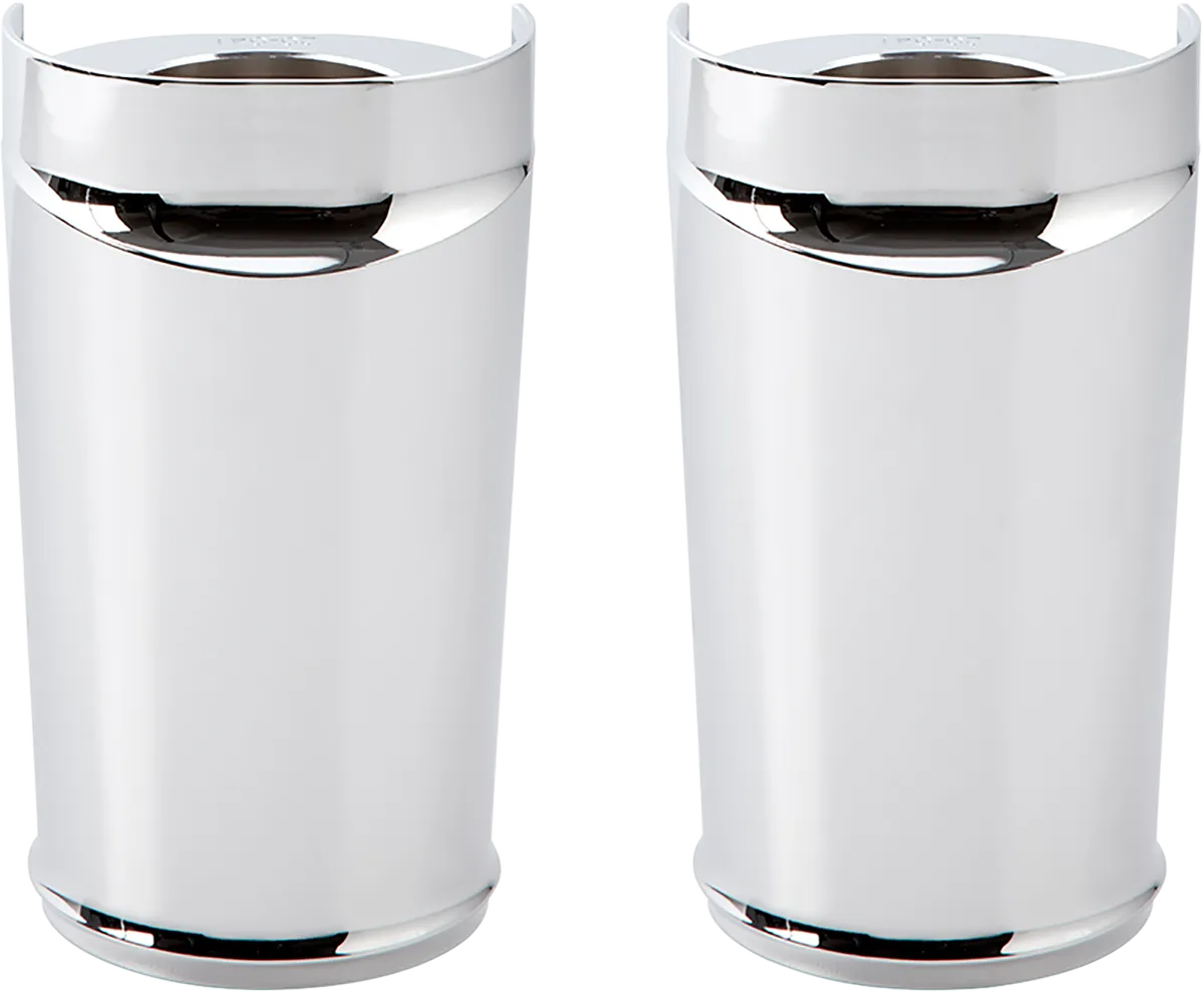 ARLEN NESS Fork Boot Cover - Chrome 20-036