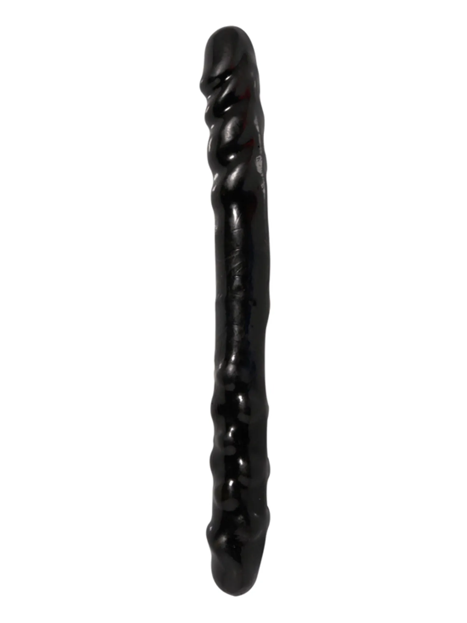 Basix Black 16 Inch Double Dildo