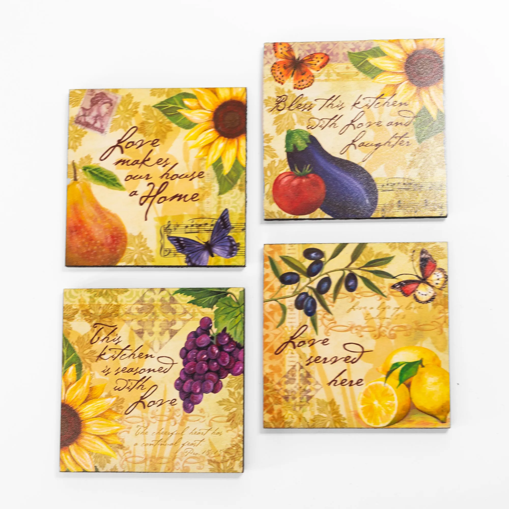 Bella Vita Wooden Coaster