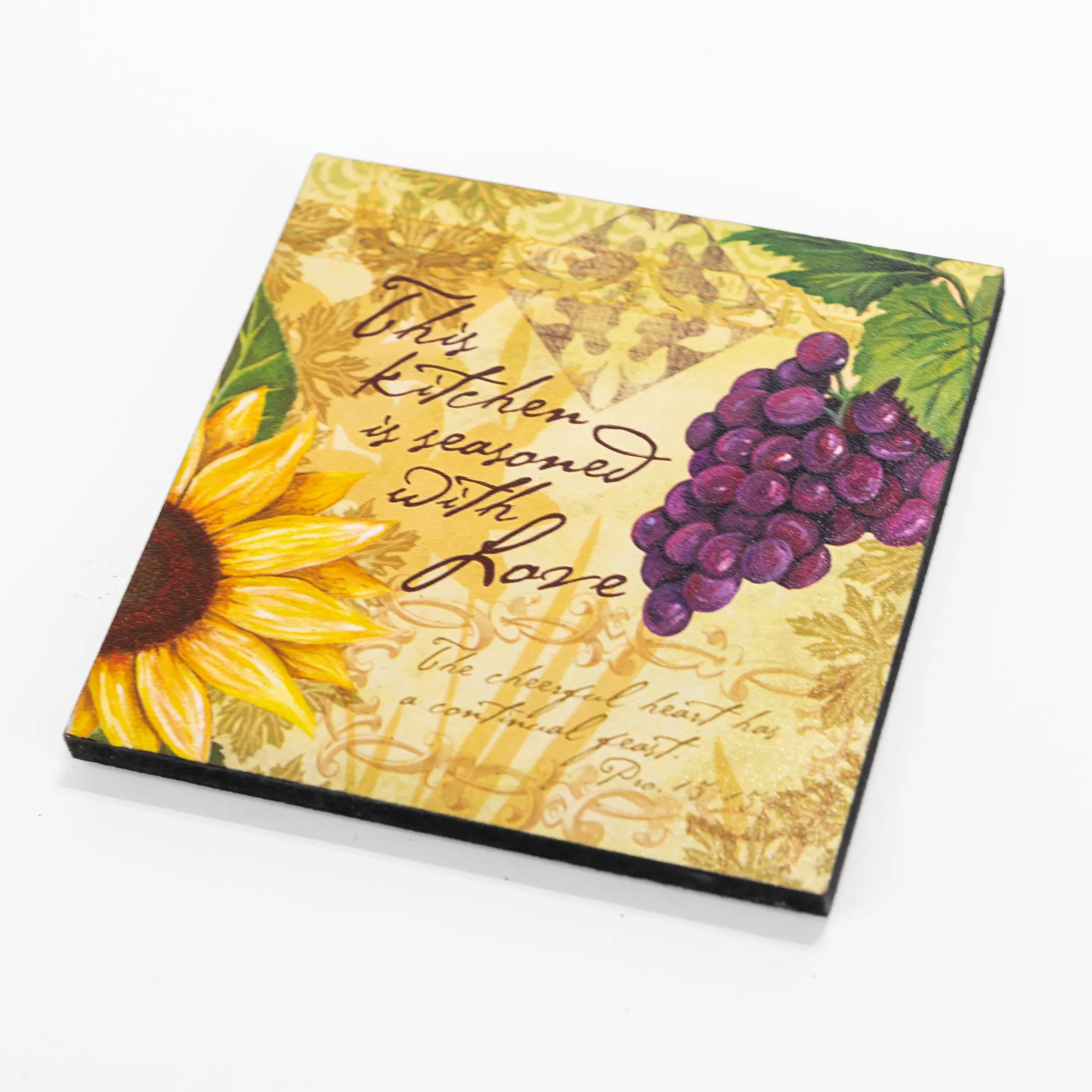 Bella Vita Wooden Coaster