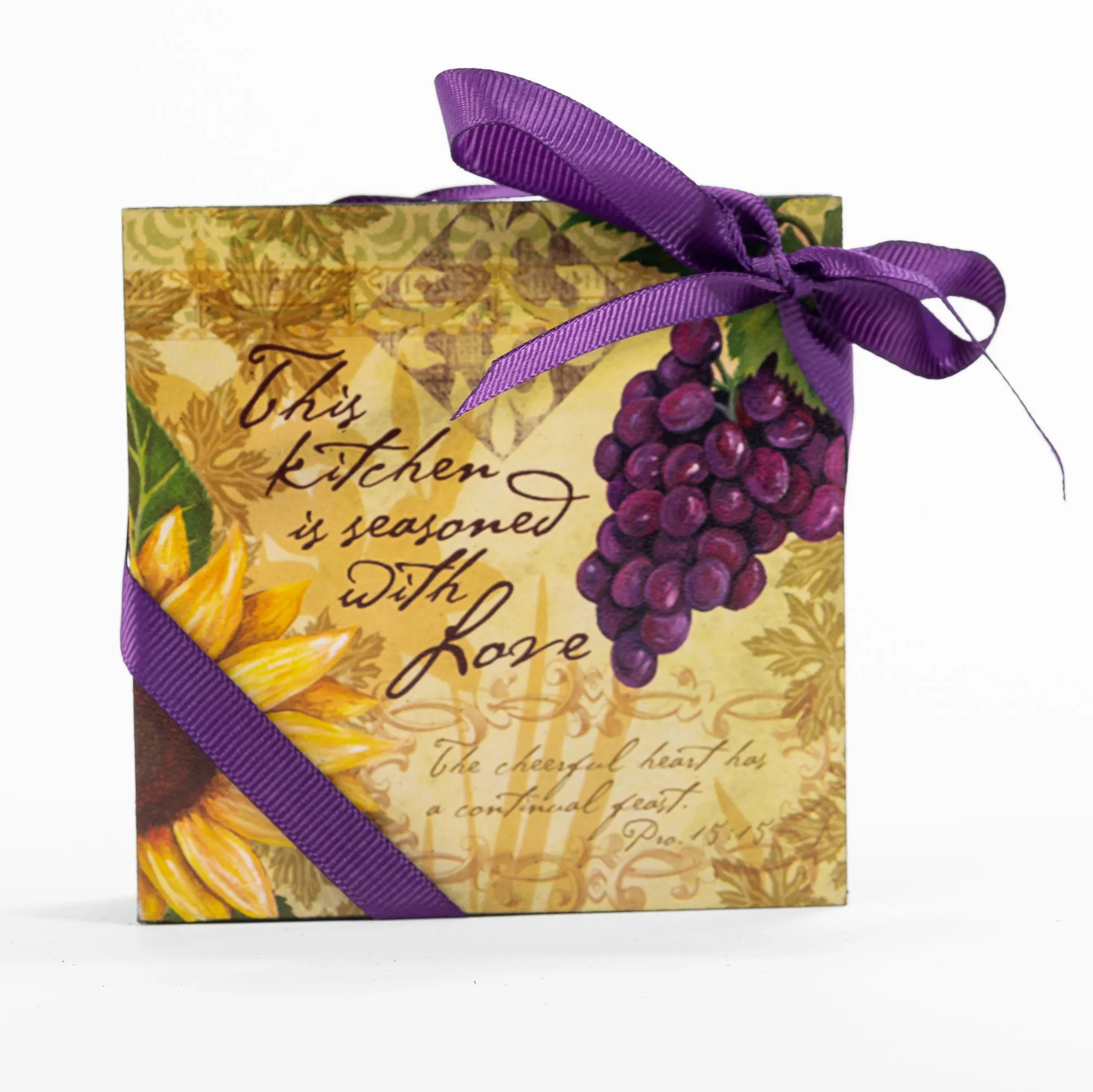 Bella Vita Wooden Coaster