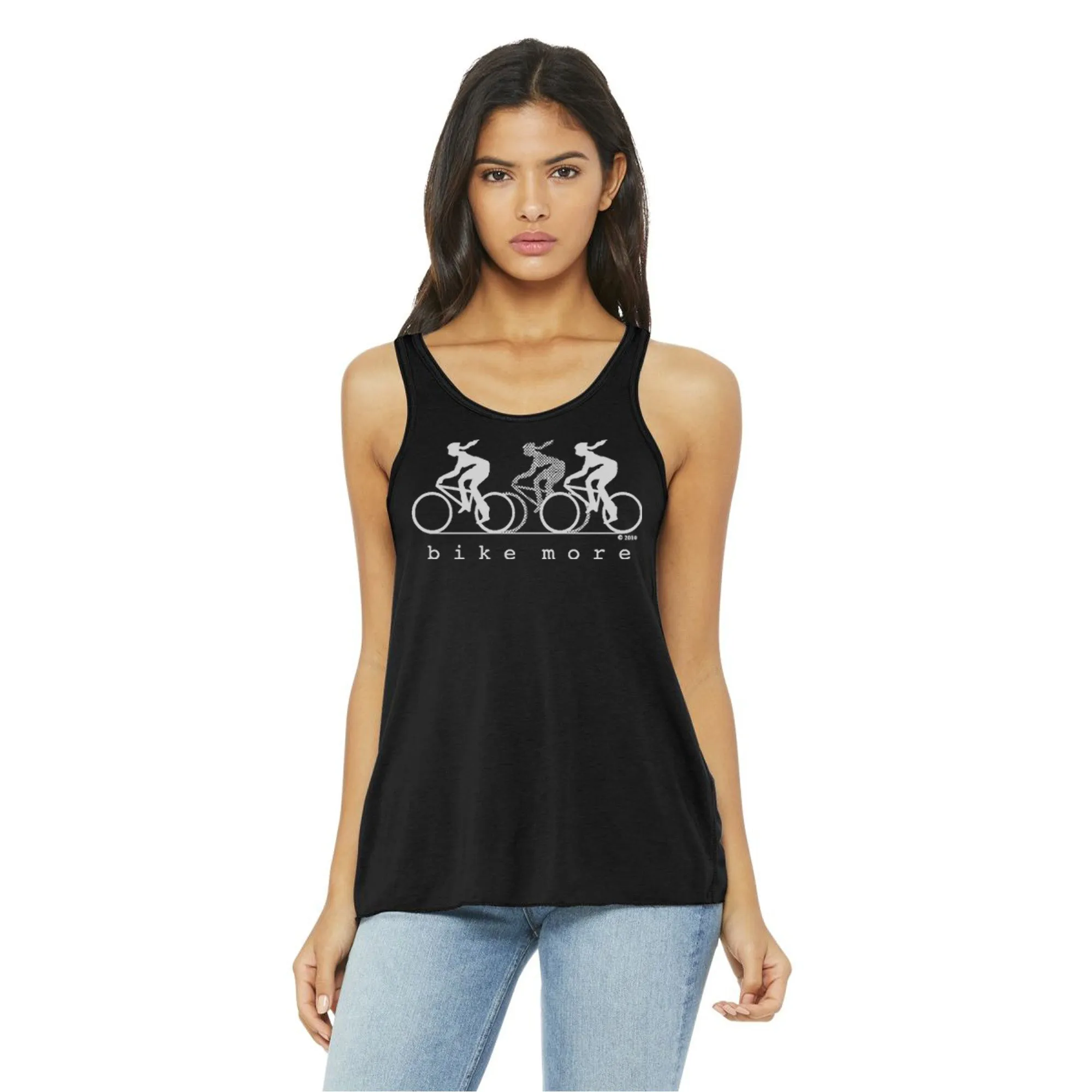 Bicycle Flowy Tank Top - Bike More