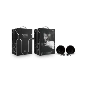 Blush Noir Pom Adjustable Nipple Clamps