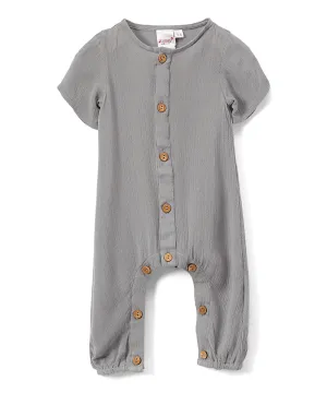 Boys Infant Half Sleeves Romper - Powder Blue