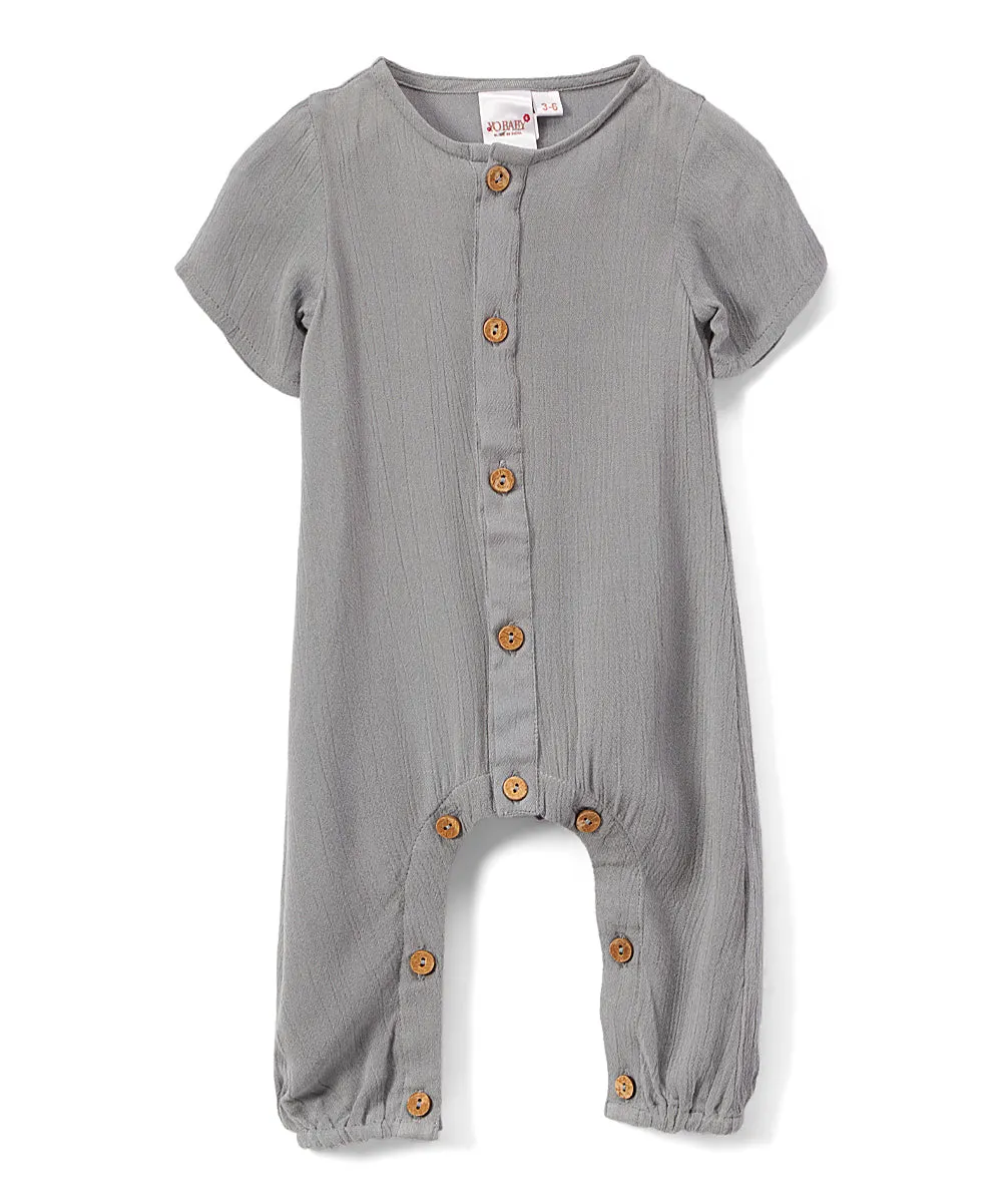 Boys Infant Half Sleeves Romper - Powder Blue