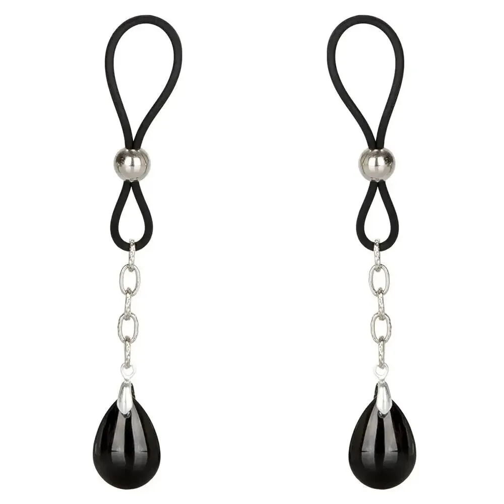 California Exotic Silicone Adjustable Weighted Nipple Clamps