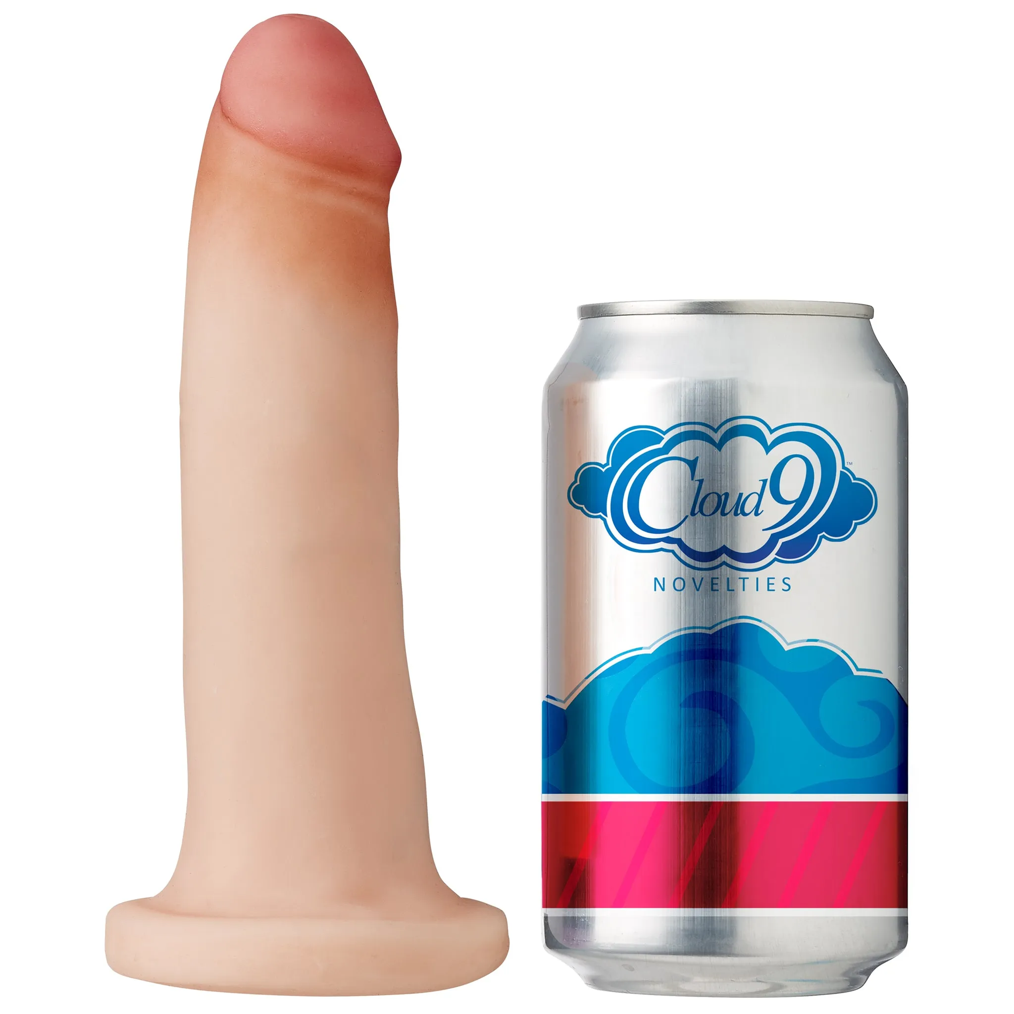 Cloud 9 Dual Density Real Touch 7in With No Balls Flesh