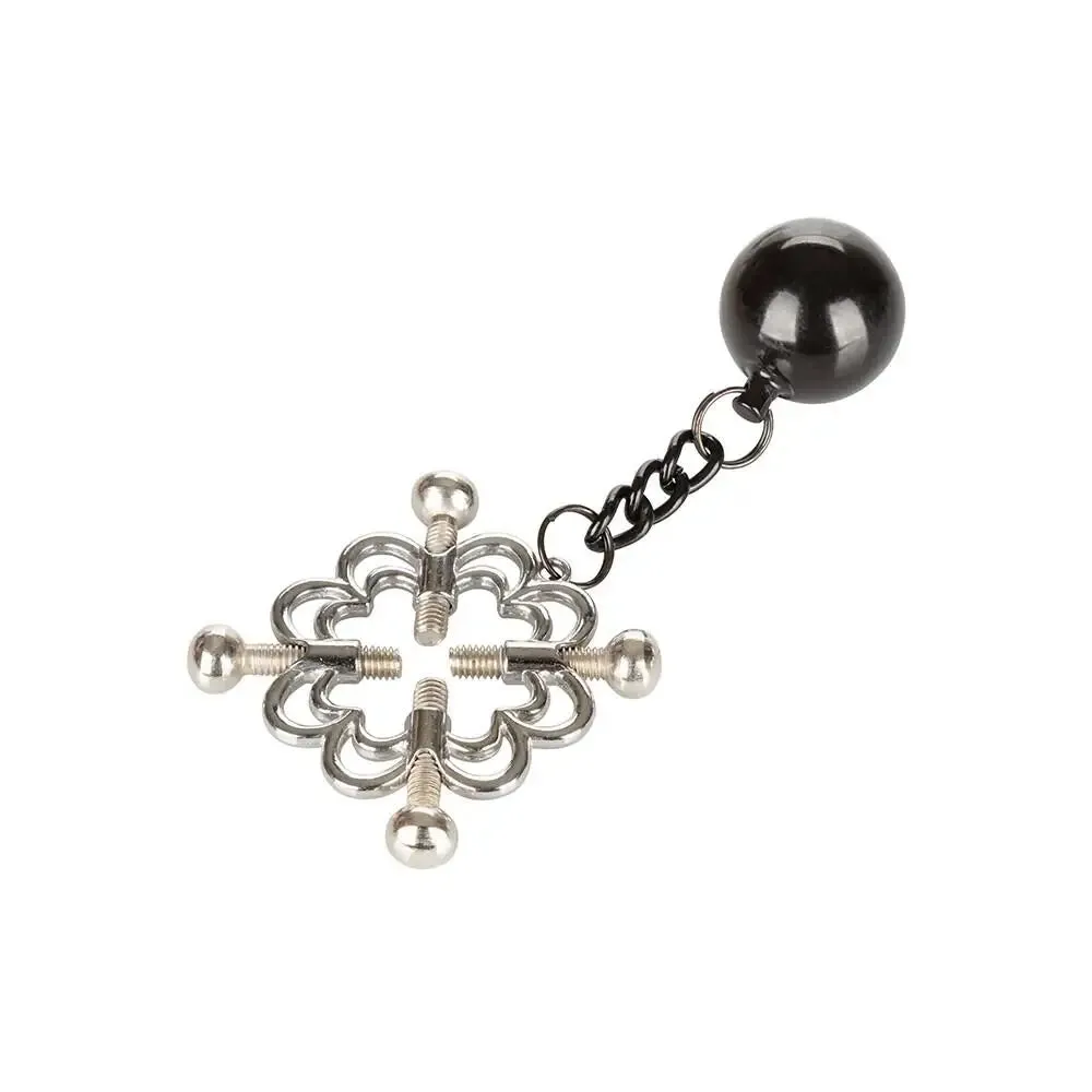 Colt Stainless Steel Silver 4 Point Weighted Nipple Press