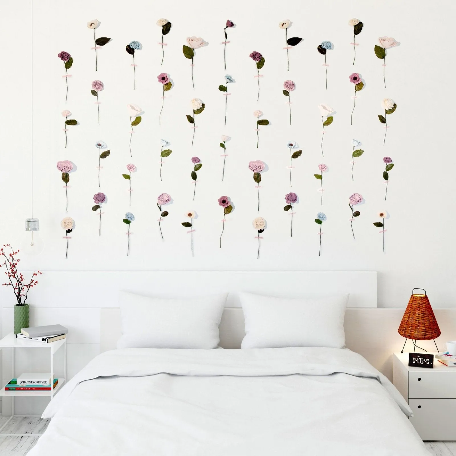 DIY Single Flower Wall
