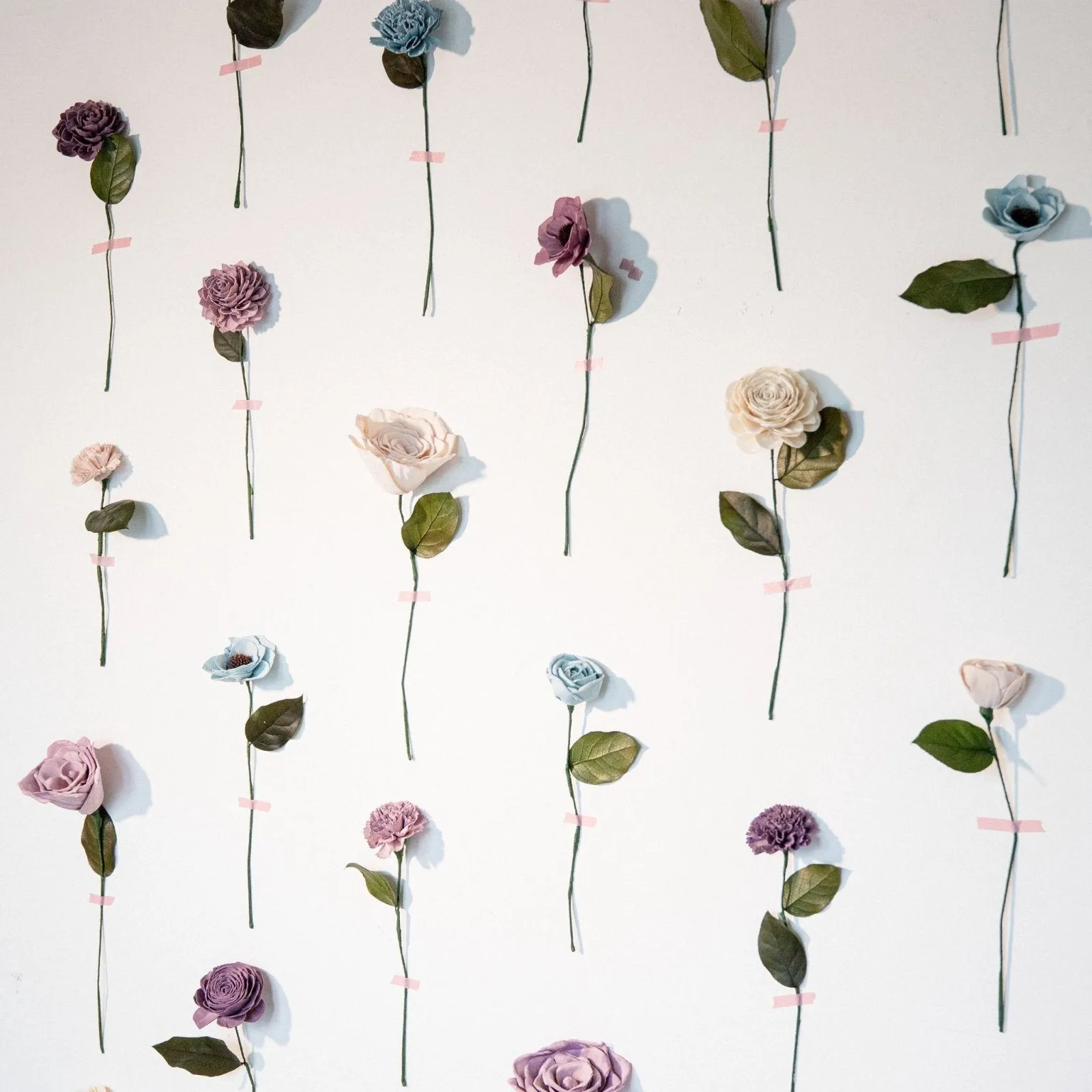 DIY Single Flower Wall