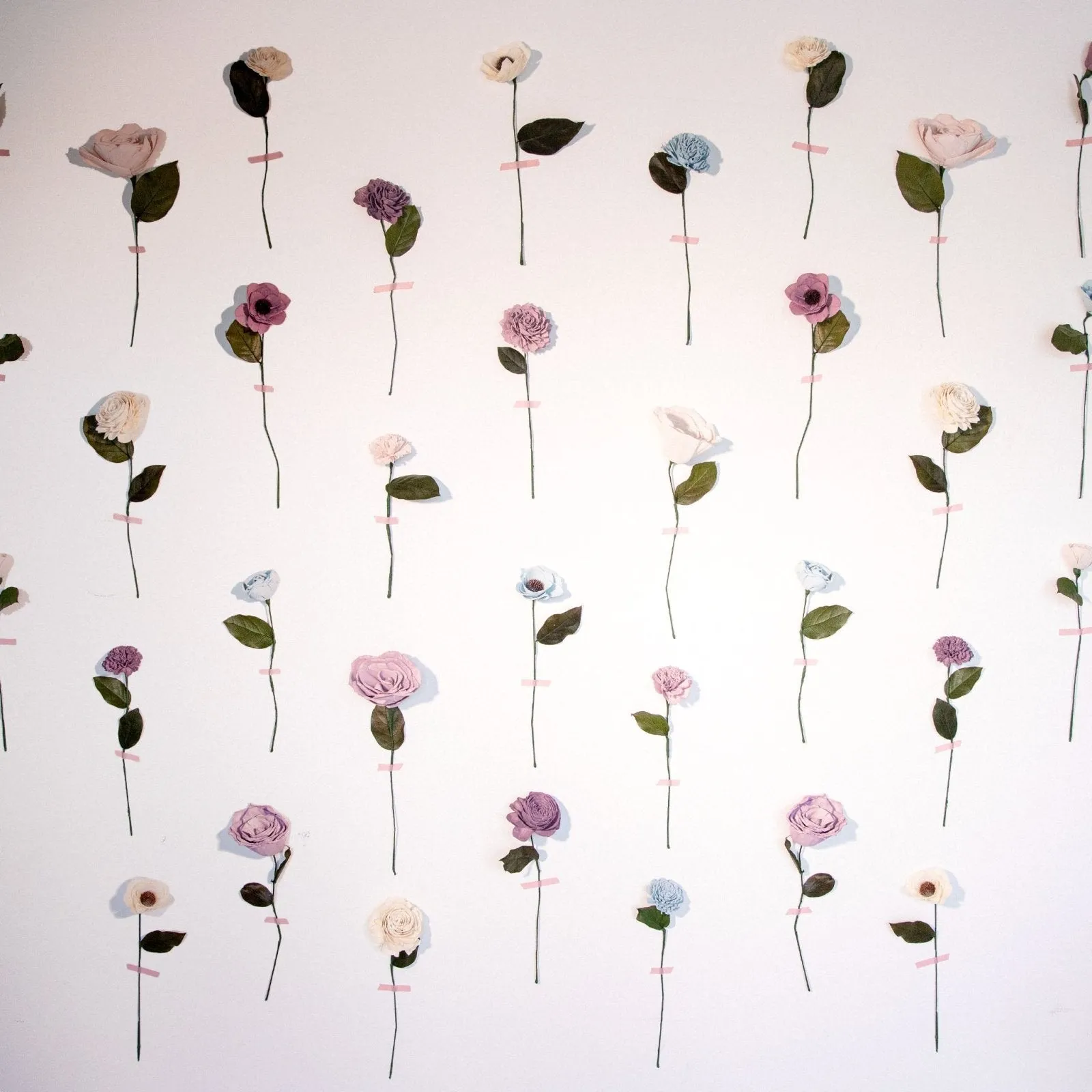 DIY Single Flower Wall