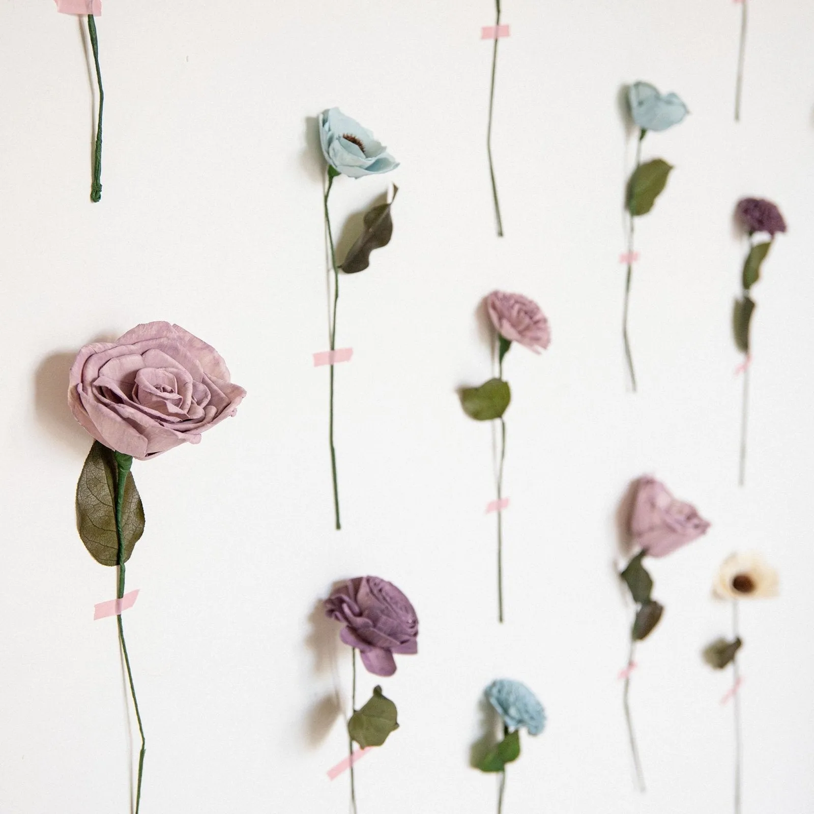 DIY Single Flower Wall