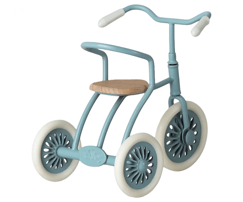 Doll Accessory | Abri a tricycle, Mouse - Petrol blue| Maileg
