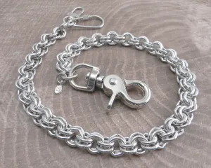 Double Ring Wallet Chain
