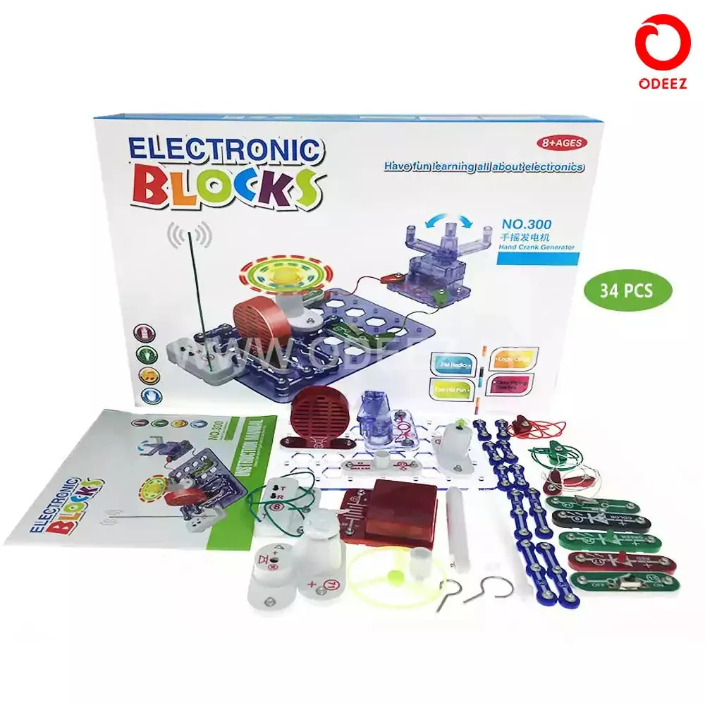 Electronic Blocks With Multiple Experiments - No. 300