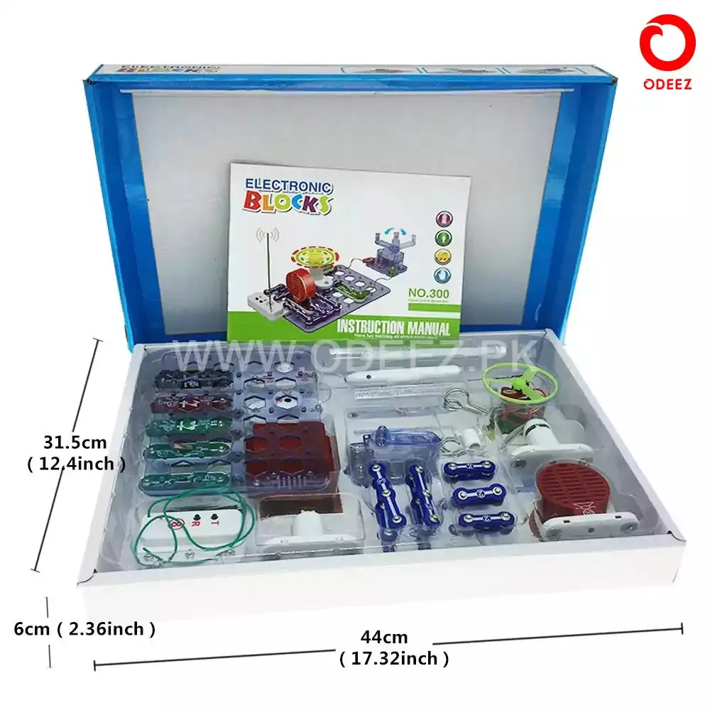 Electronic Blocks With Multiple Experiments - No. 300