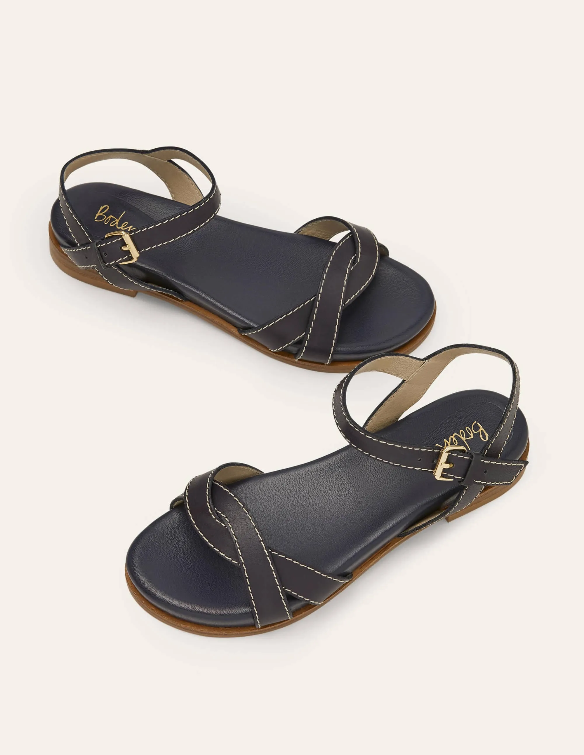 Eliza Sandals-Navy