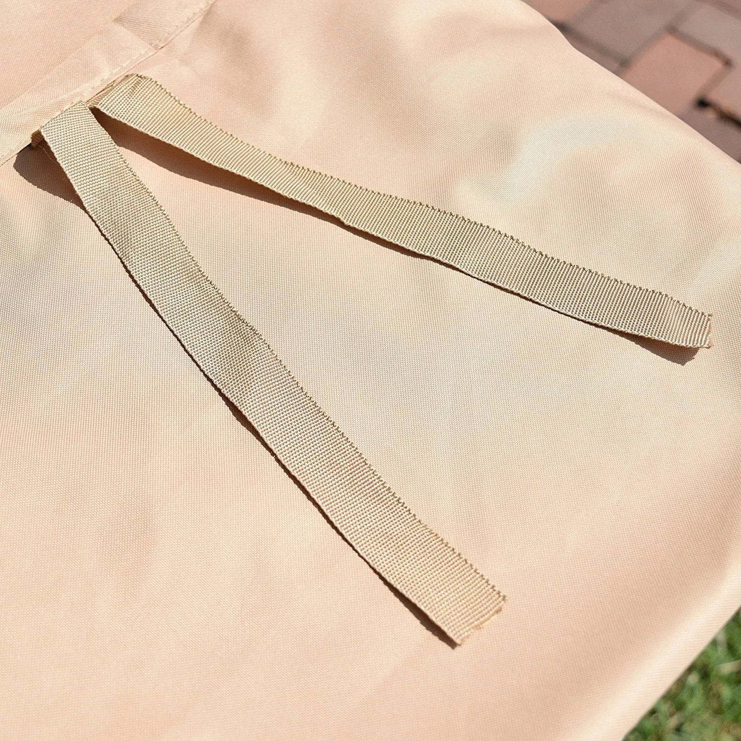 EmpirePatio P2W02TN1 Signature Tan Extra Large Wicker Chaise Lounge Chair Cover