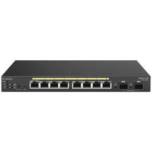 ENGENIUS EGS2110P 8-Port Gigabit Smart Switch with 2 SFP Ports