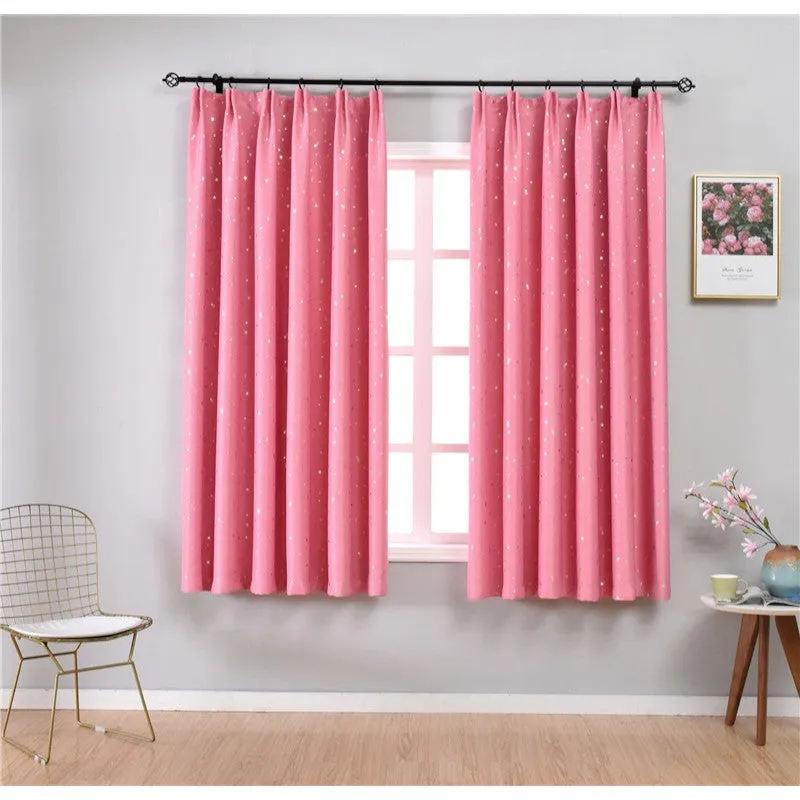 Fern Eco-Friendly Cartoon Print Blackout Nursery Curtain