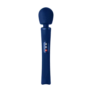 Fun Factory VIM Rumbly Rechargeable Body Wand Massager Midnight Blue
