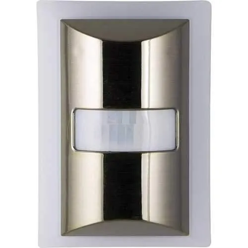Ge 60-lumen Motion-boost Led Night Light (brushed Nickel) (pack of 1 Ea)