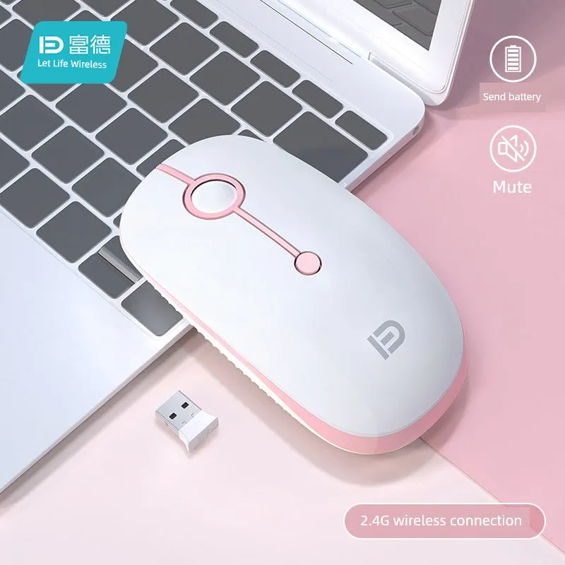 Good-looking Bluetooth Computer Wireless Mouse for Girls Wireless
