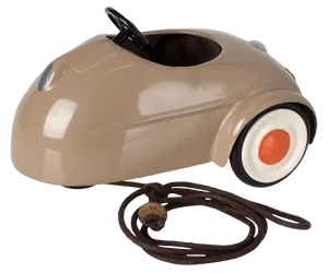 Heirloom Toy | Mouse Car- Brown | Maileg