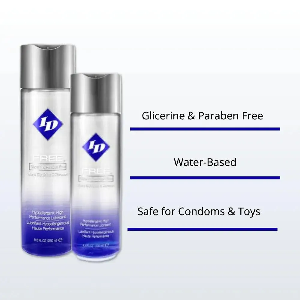 Id Lube Free Hypoallergenic Water-based Lubricant 130ml