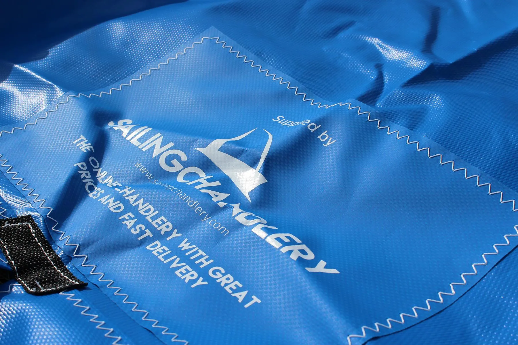 Laser Stratos Boom Up Boat Cover - PVC Blue