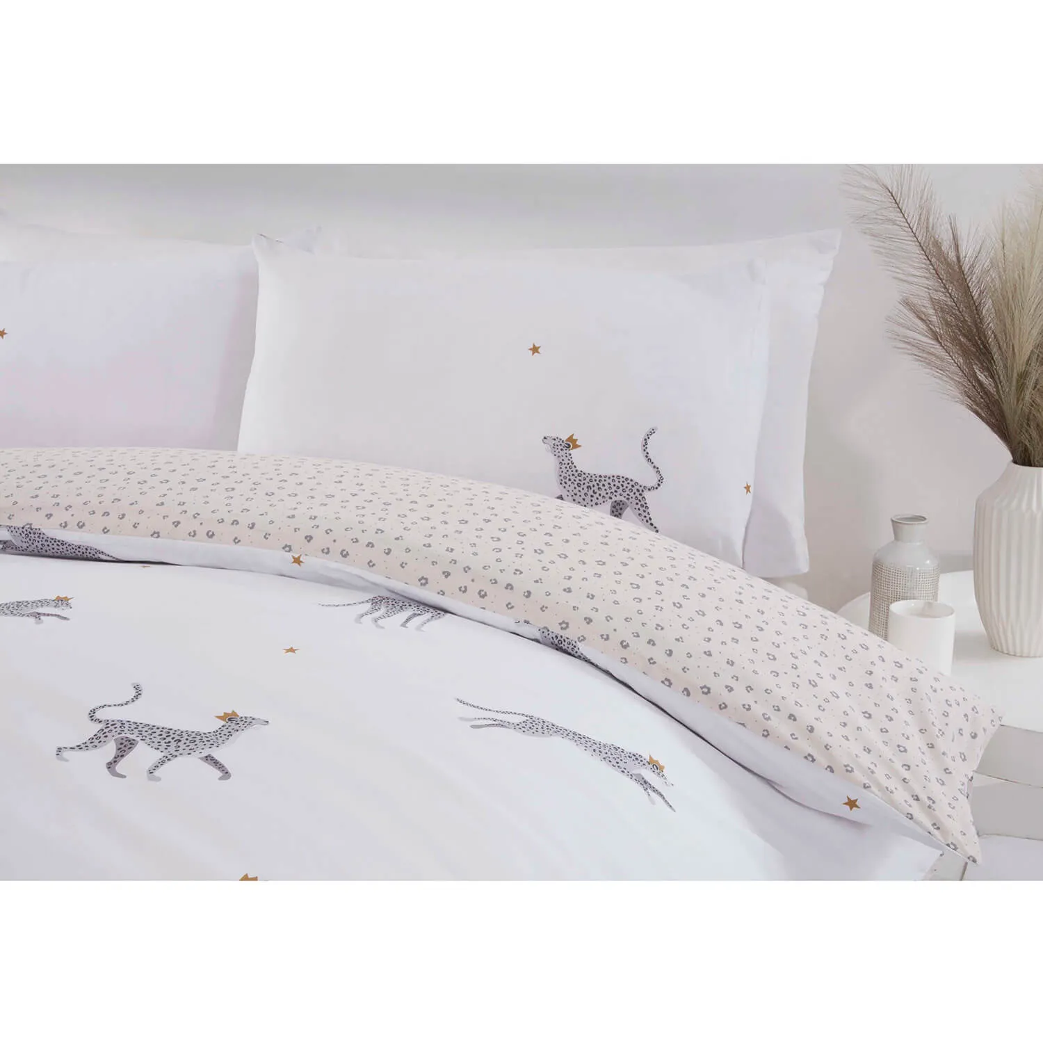 Leopard Duvet Cover Set - Multi