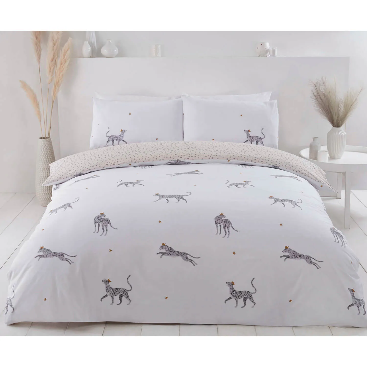 Leopard Duvet Cover Set - Multi