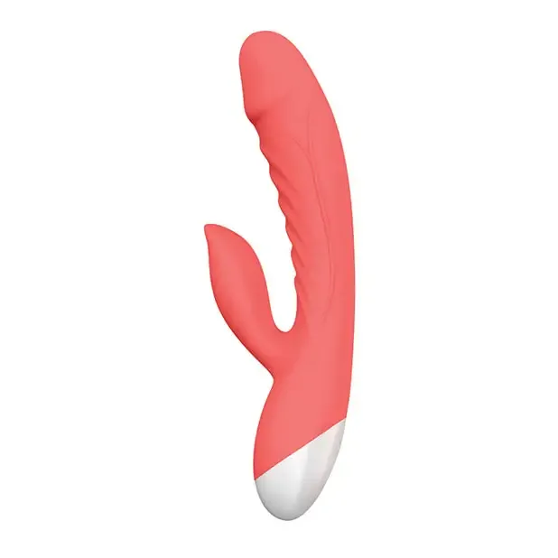 Luv Inc Rv20 Rabbit Vibrator Rechargeable Silicone Dual Stimulator