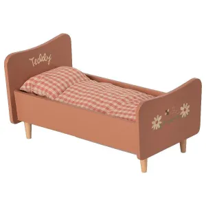 Maileg Wooden Bed - Teddy Mom, Rose