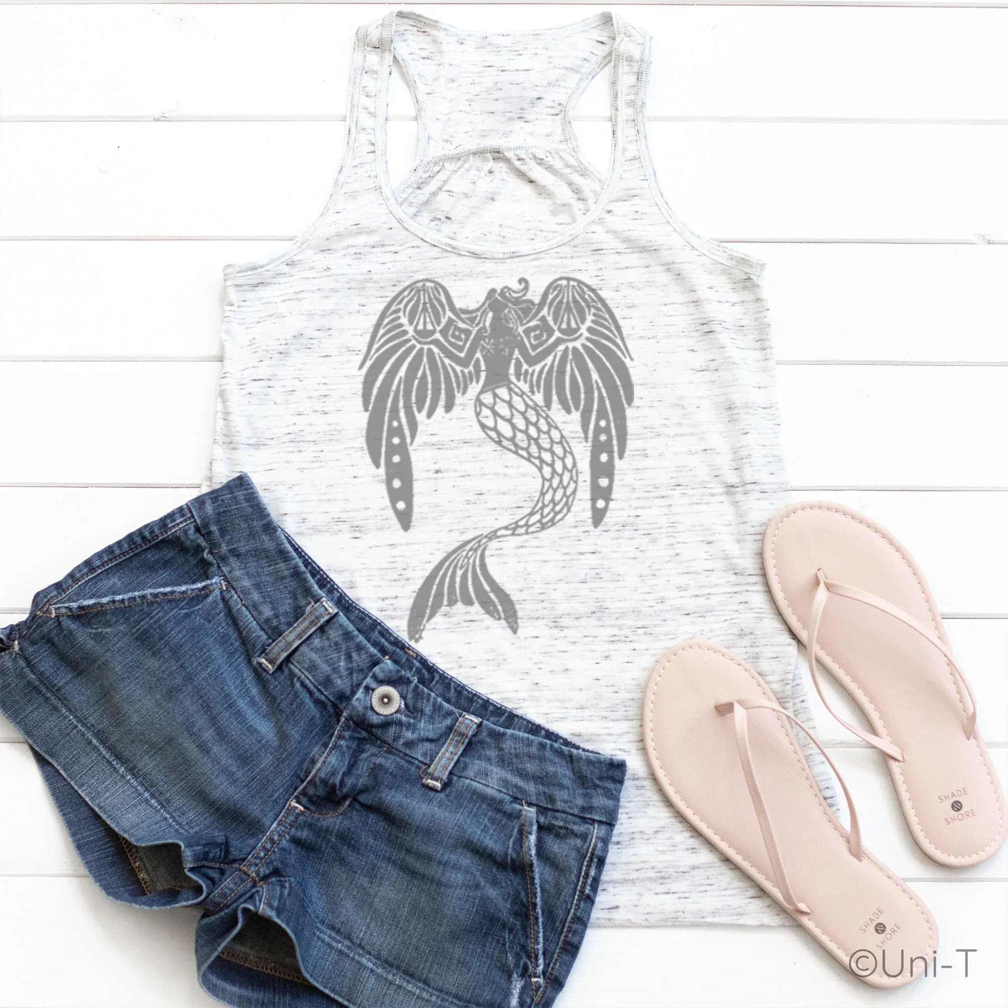 Mermaid Flowy Tank Top - The Magnificent