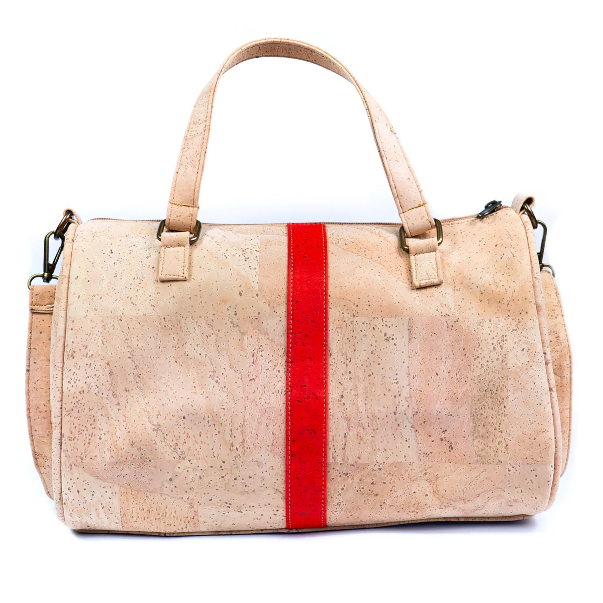 Natural Cork Women's Duffle Bag - Eco-Friendly Chic BAGP-031