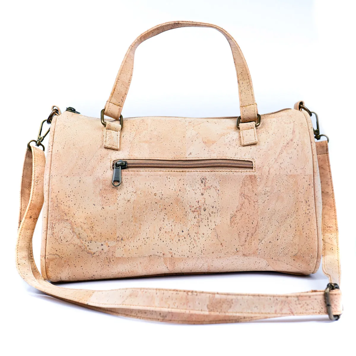 Natural Cork Women's Duffle Bag - Eco-Friendly Chic BAGP-031