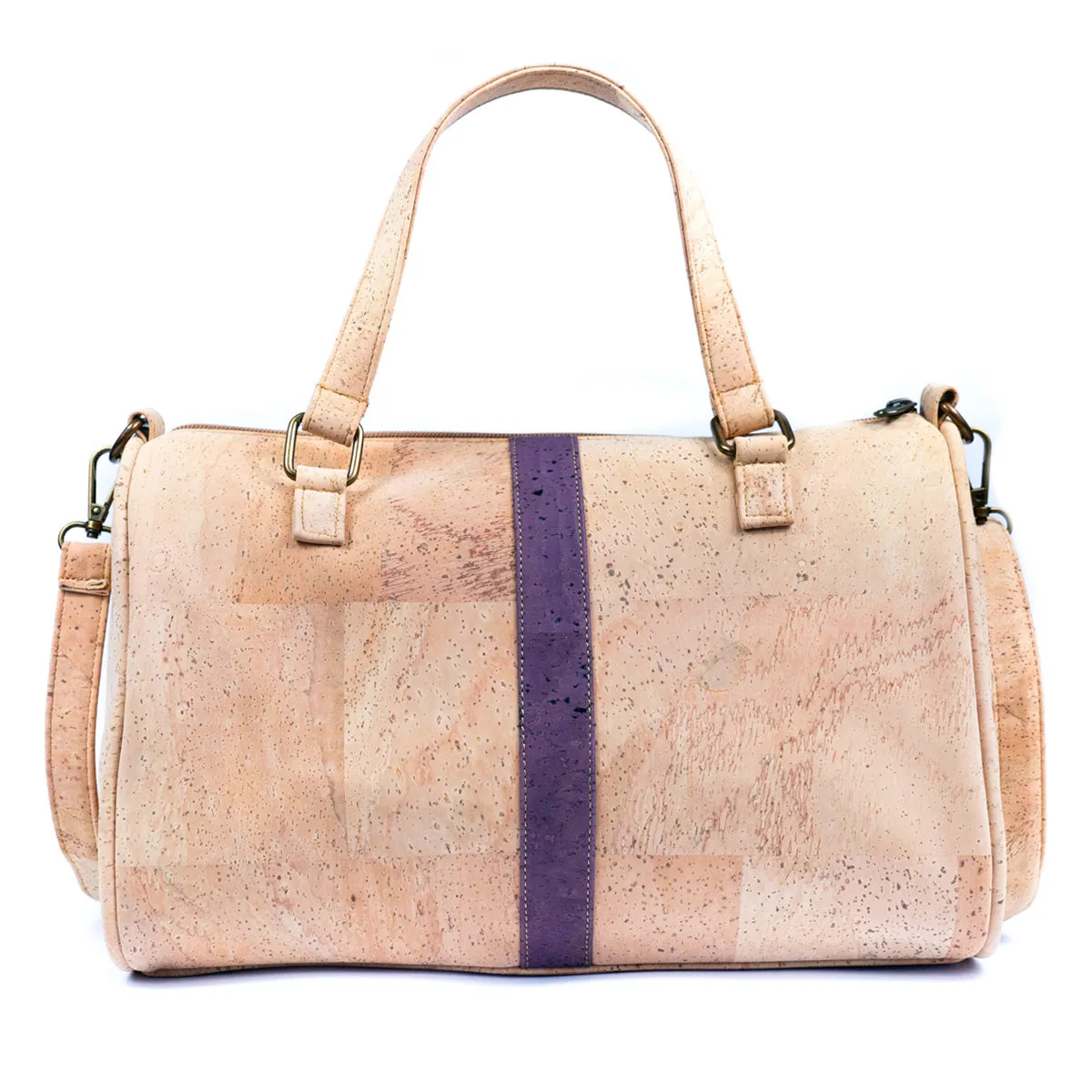 Natural Cork Women's Duffle Bag - Eco-Friendly Chic BAGP-031