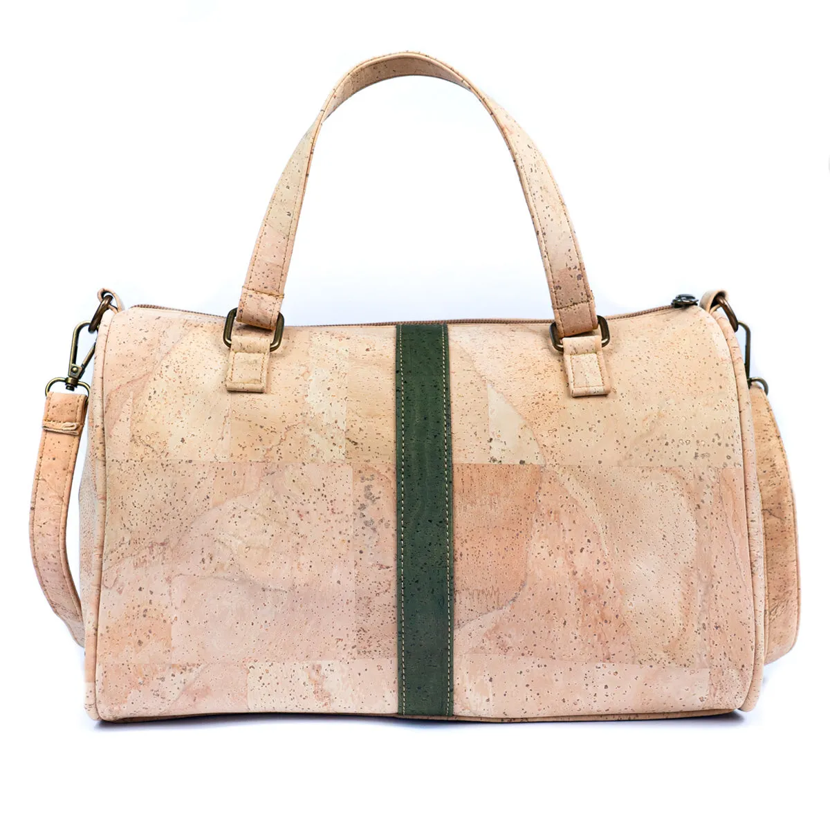 Natural Cork Women's Duffle Bag - Eco-Friendly Chic BAGP-031