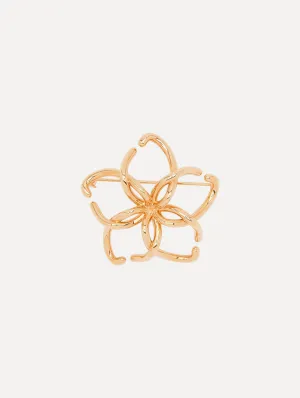 O Flower Brooch