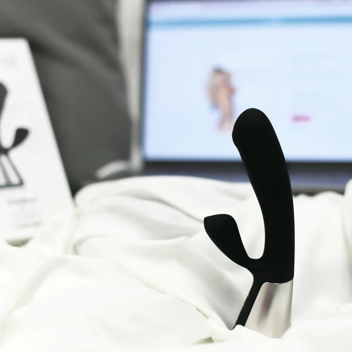 OhMiBod Fuse Interactive Dual Stimuator Black