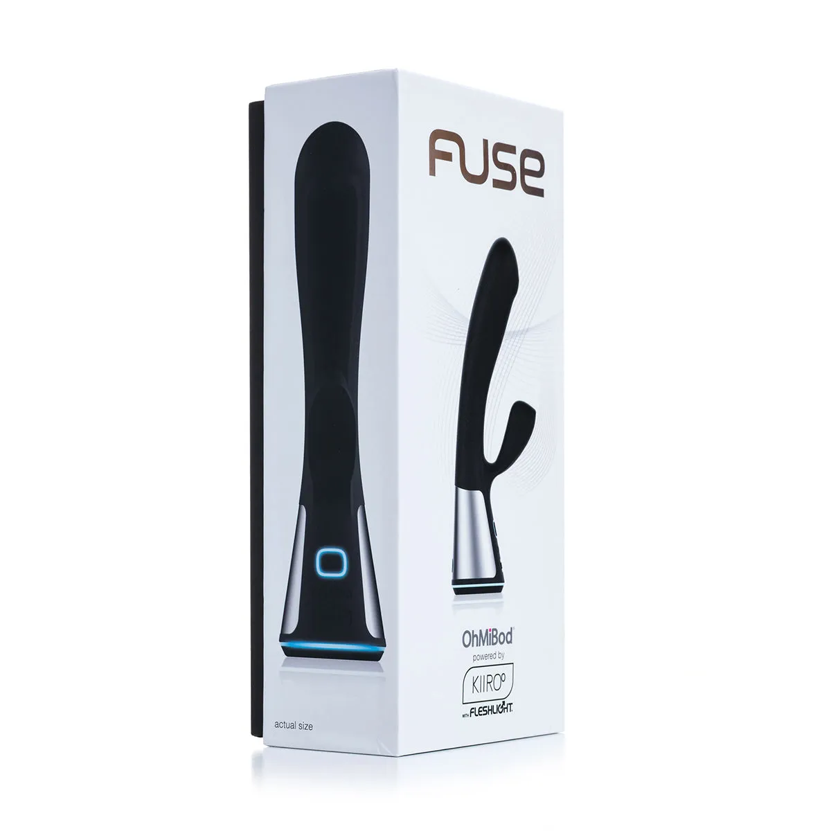 OhMiBod Fuse Interactive Dual Stimuator Black