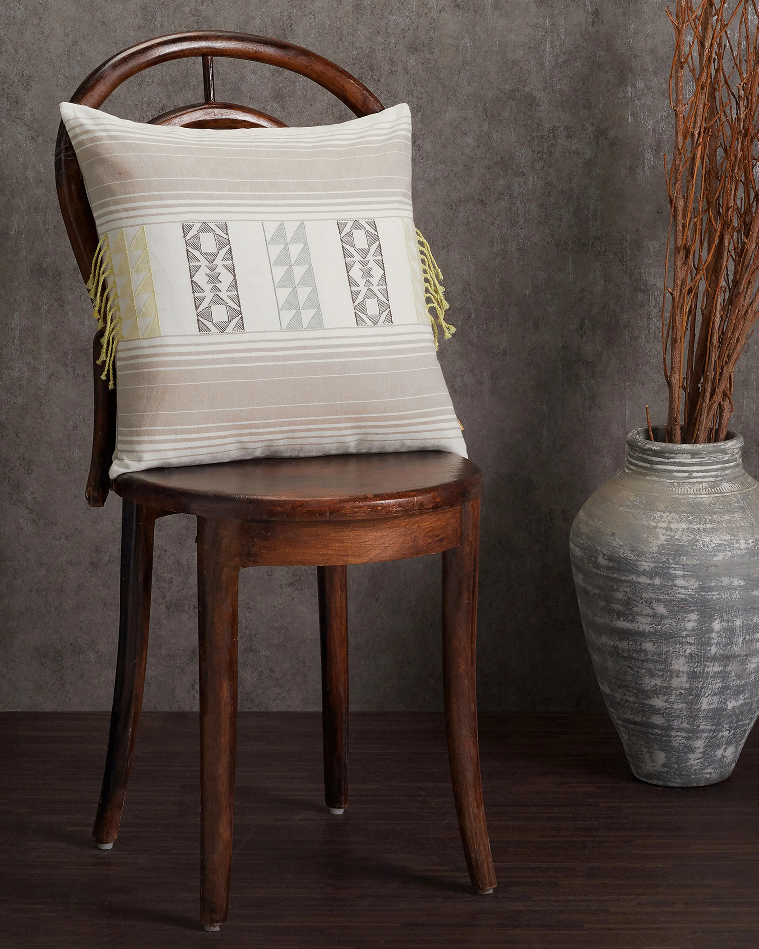 Ombushion Extra Weft Cotton Cushion Cover