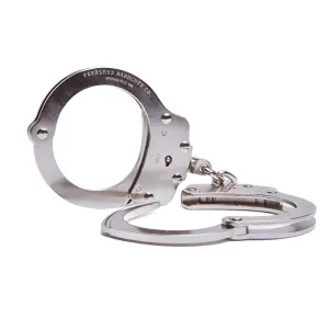 Peerless Nickel Chain Handcuffs
