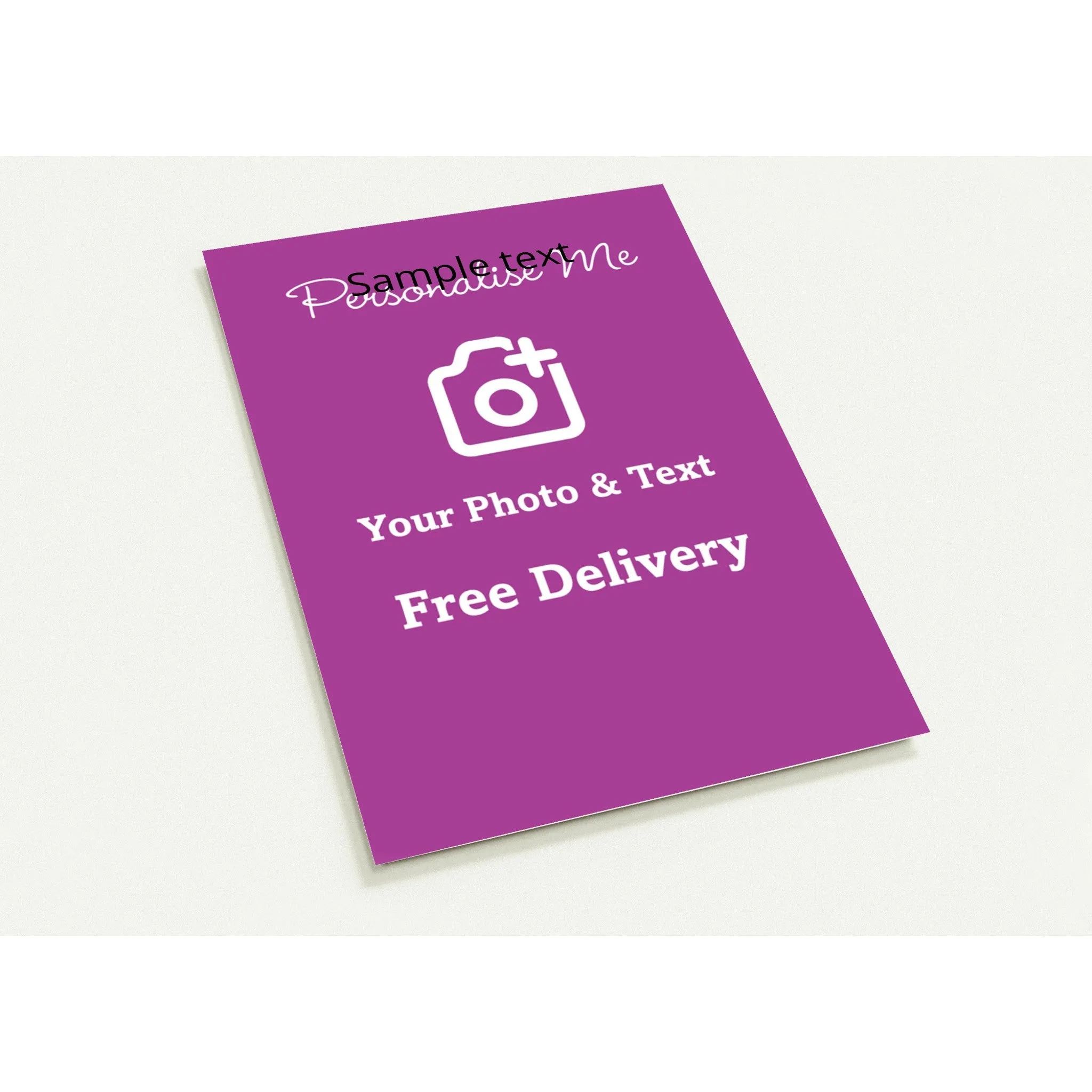 Personalised Pack of 10 Greeting Cards